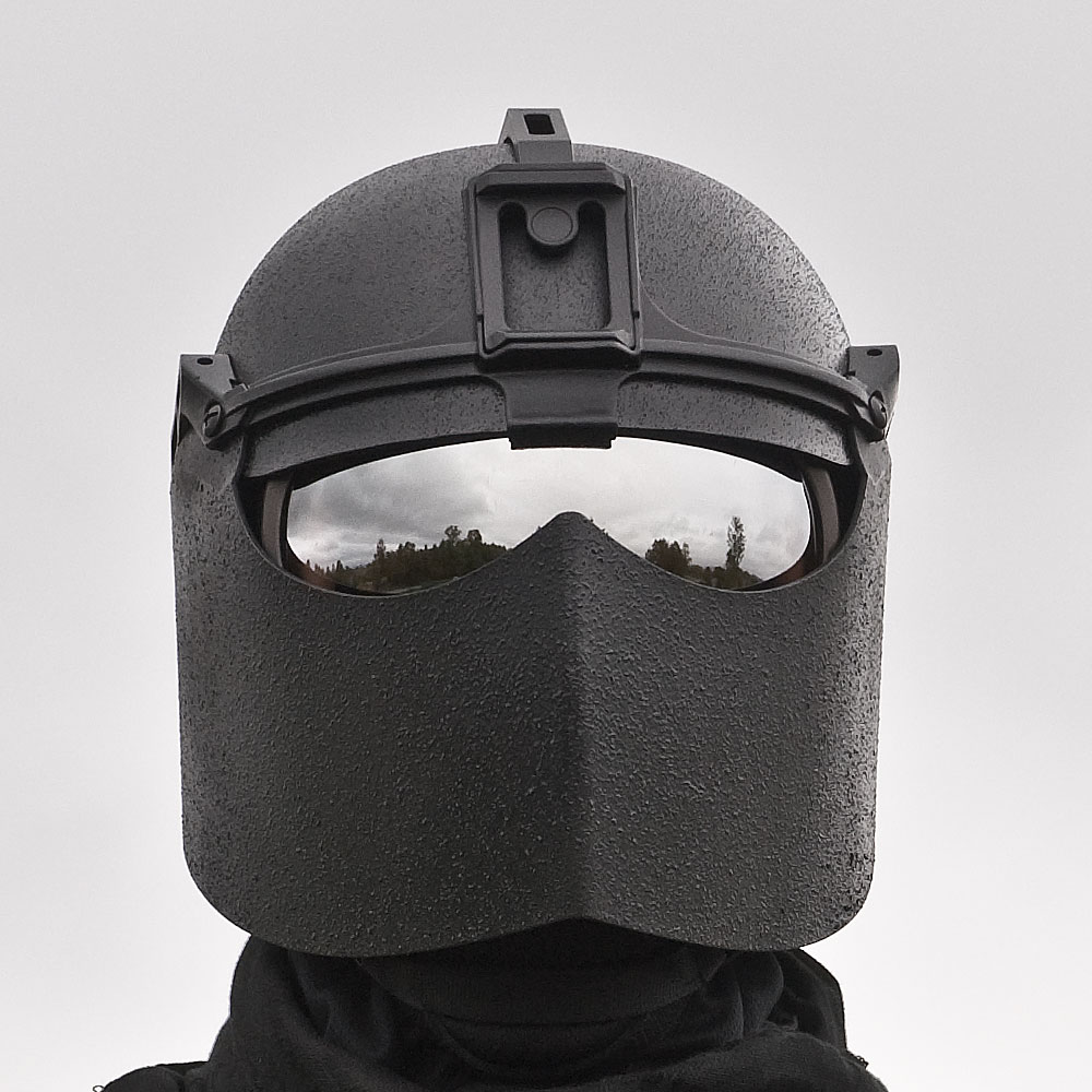 Ballistic face shield - NEOSTEEL FACE PROTECTION MODULE